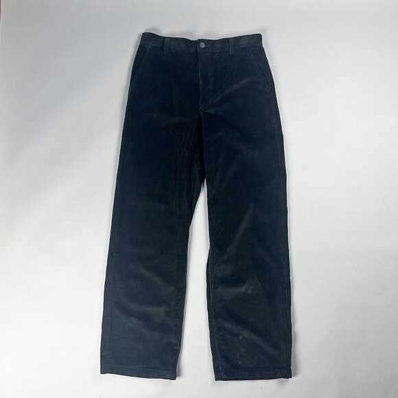 TNA Pants - TNA Wide-Leg Corduroy Pants in Black